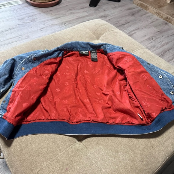 Rocawear Original Kids Jean Denim Jacket size 7 Vintage Y2K Embroidered - Picture 12 of 12